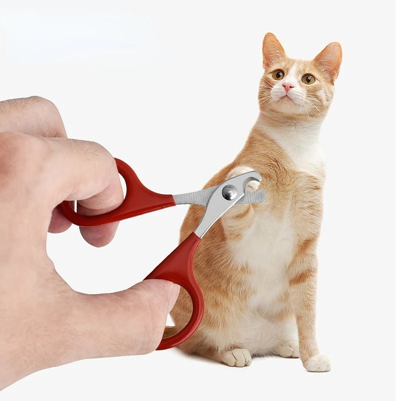 Tesoura profissional para unhas de gatos, cortador de unhas para cães de estimação, aparador de unhas para dedos dos pés, produtos para higiene de animais de estimação, produtos para cães pequenos, gadgets para cães
