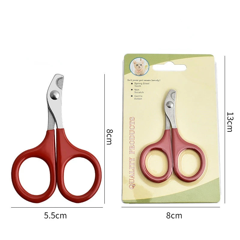 Tesoura profissional para unhas de gatos, cortador de unhas para cães de estimação, aparador de unhas para dedos dos pés, produtos para higiene de animais de estimação, produtos para cães pequenos, gadgets para cães