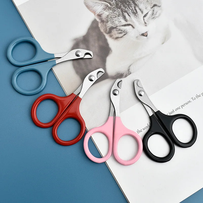 Tesoura profissional para unhas de gatos, cortador de unhas para cães de estimação, aparador de unhas para dedos dos pés, produtos para higiene de animais de estimação, produtos para cães pequenos, gadgets para cães
