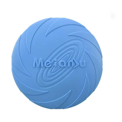 Disco voador resistente a mordidas OUZEY para cães, brinquedos multifuncionais para treinamento de filhotes, jogo interativo ao ar livre, produtos para cães de estimação