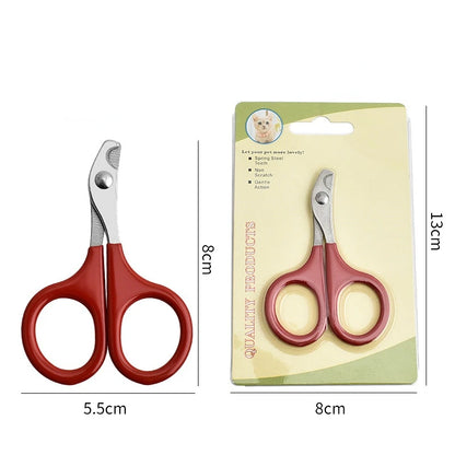 Tesoura profissional para unhas de gatos, cortador de unhas para cães de estimação, aparador de unhas para dedos dos pés, produtos para higiene de animais de estimação, produtos para cães pequenos, gadgets para cães