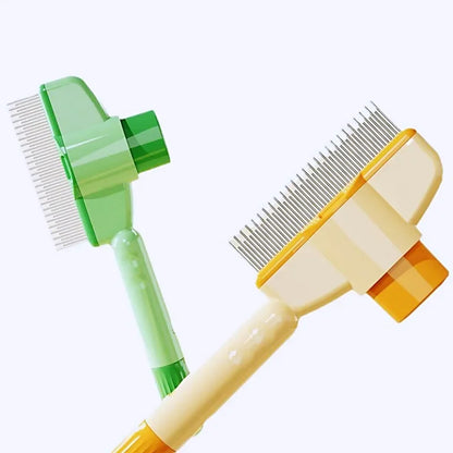 Pente para cães, removedor de pelos de animais de estimação, escova autolimpante para cães, escova de massagem para gatos, pentes para escovas de higiene de cães, produtos para animais de estimação