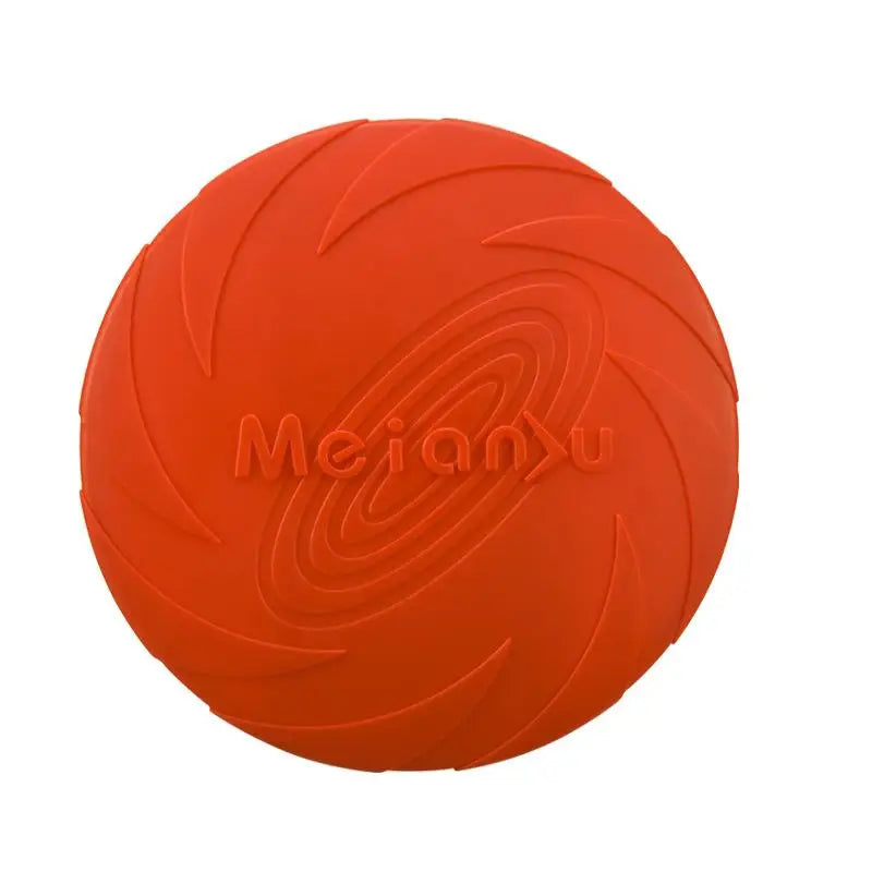 Disco voador resistente a mordidas OUZEY para cães, brinquedos multifuncionais para treinamento de filhotes, jogo interativo ao ar livre, produtos para cães de estimação