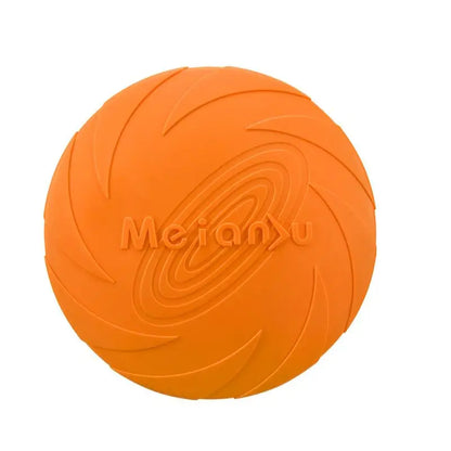 Disco voador resistente a mordidas OUZEY para cães, brinquedos multifuncionais para treinamento de filhotes, jogo interativo ao ar livre, produtos para cães de estimação