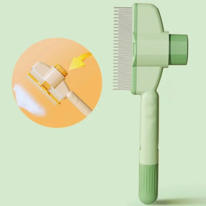 Pente para cães, removedor de pelos de animais de estimação, escova autolimpante para cães, escova de massagem para gatos, pentes para escovas de higiene de cães, produtos para animais de estimação