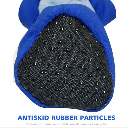 4 pçs/set Sapatos impermeáveis para cães de estimação Botas de chuva antiderrapantes Calçados para cães de gatos pequenos Filhotes de cachorro Botas para animais de estimação Acessórios para patas de animais de estimação