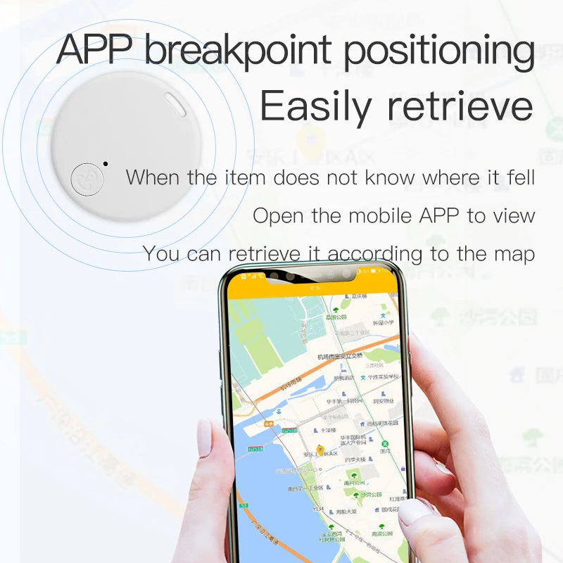 Xiaomi Mini Rastreador GPS Bluetooth 5.0 Dispositivo Anti-Perda Bolsa para Crianças e Animais de Estimação Carteira Rastreador IOS Android Localizador Inteligente Acessório Localizador