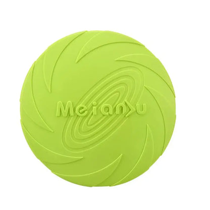 Disco voador resistente a mordidas OUZEY para cães, brinquedos multifuncionais para treinamento de filhotes, jogo interativo ao ar livre, produtos para cães de estimação
