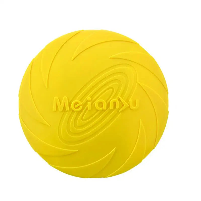 Disco voador resistente a mordidas OUZEY para cães, brinquedos multifuncionais para treinamento de filhotes, jogo interativo ao ar livre, produtos para cães de estimação