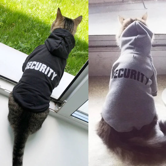 Roupas de segurança para gatos, casacos para gatos de estimação, jaquetas com capuz para gatos, roupas quentes para animais de estimação, coelhos, fantasias para cães pequenos