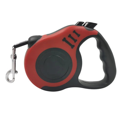 Coleira retrátil para cães de 3 metros e 5 metros, coleira para animais de estimação, corda de tração, cinto automático flexível para cães pequenos, médios e grandes